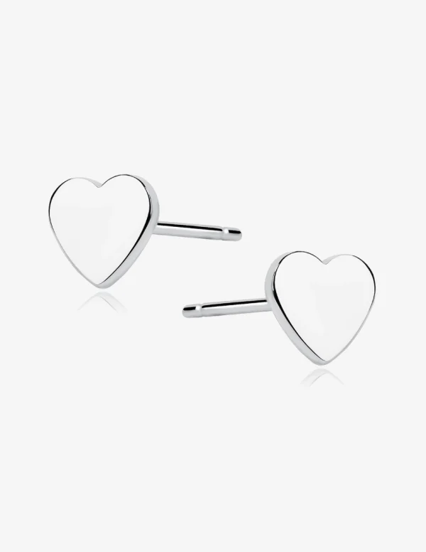 Sidabriniai auskarai Širdutės 925 praba