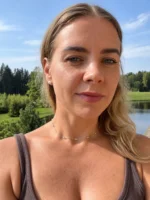 Paauksuota sidabrinė grandinėlė su perliukais