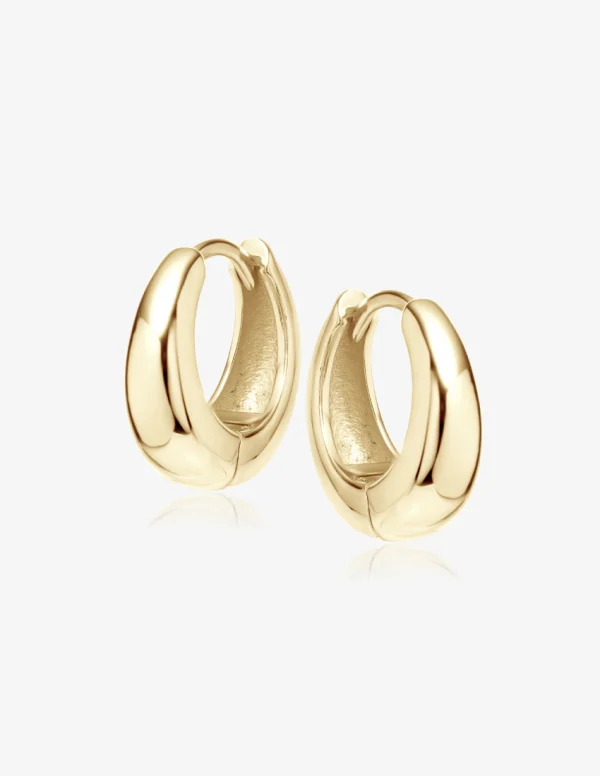 Stilingi paauksuoti auskarai Rinkutės