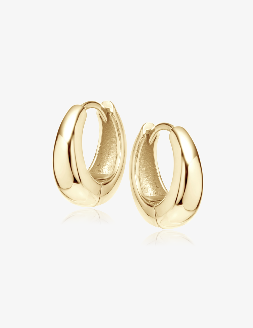 Stilingi paauksuoti auskarai Rinkutės